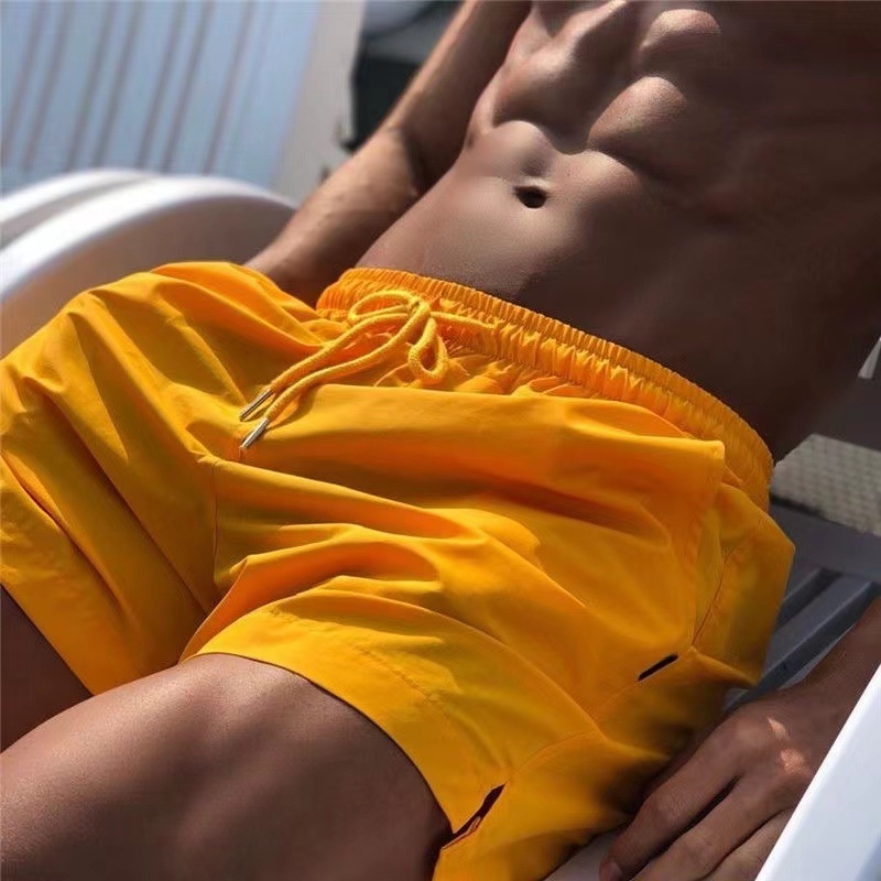 Ανδρικά αθλητικά κοντά σορτς για τρέξιμο και μπάσκετ, γρήγορο στέγνωμα, ύφασμα Lycra, 95% πολυεστέρας, μεσαία μέση