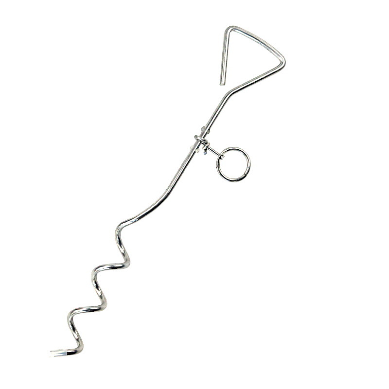 Hartley vasból készült kutyaankert spirális földhorgony kulturált kültéri használatra