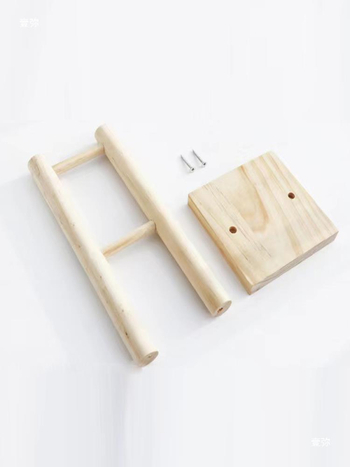 Επιτραπέζιο στήριγμα ακουστικών Pine headphone Holder, ξύλινη κατασκευή, τρισδιάστατος σχεδιασμός, συμπαγές επιτραπέζιο ράφι
