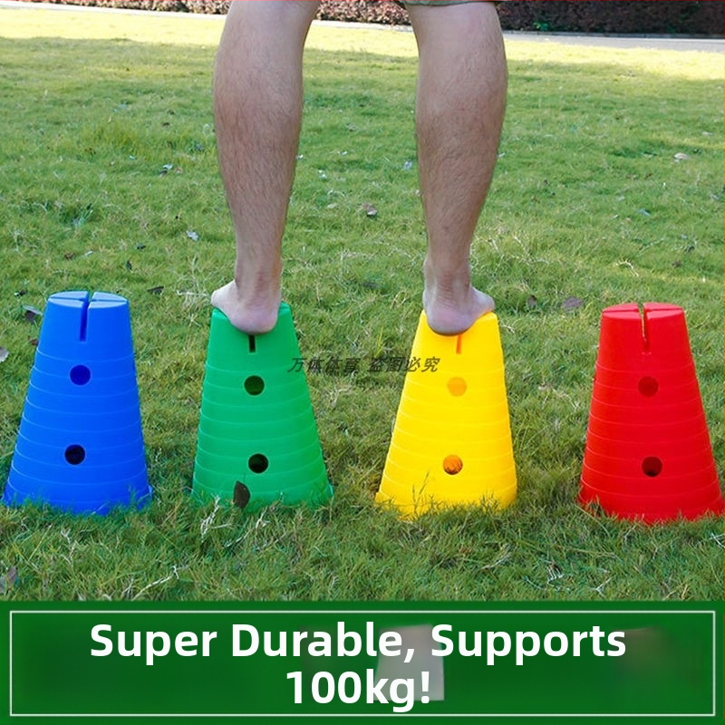 Обучителни помагала за сенсомоторна интеграция: кофа с дупки и плосък връх; марка wuzhe; Материал: Друг; Подходящ спорт: Футбол