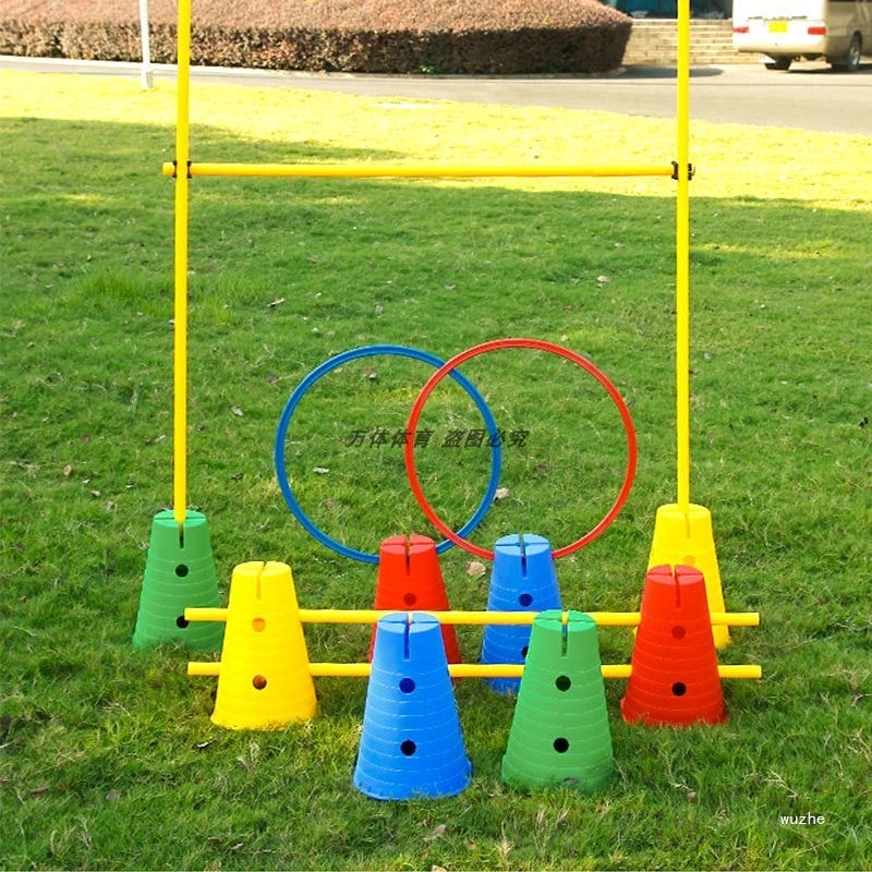 Sensorinės integracijos treniravimo priemonės: su skylėmis kibiras su plokščiu viršumi, vaikų įranga – Prekės ženklas: wuzhe; Medžiaga: Kita; Tinkamas sportas: Futbolas