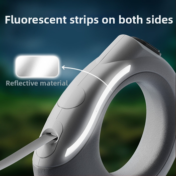 Αναδιπλούμενο λουρί σκύλου, ABS υλικό, τηλεσκοπικός σχεδιασμός, μάρκα Hippy Dog, προέλευση Τζιάνγκσου