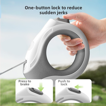 Αναδιπλούμενο λουρί σκύλου, ABS υλικό, τηλεσκοπικός σχεδιασμός, μάρκα Hippy Dog, προέλευση Τζιάνγκσου