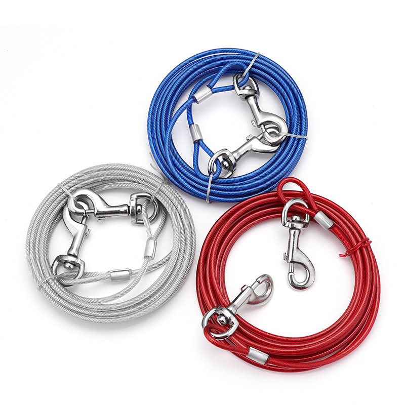 PU Állatpóráz készlet kötéllel és vontató pánttal (Eredet: Zhejiang; Anyag: PU; Csomagolás: 50 db; Kategória: kisállat lánc/kötél)