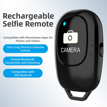Selfie tālvadības pults – uzlādējama, pārnēsājama, kompakta (Bluetooth 4.0 • ABS • Modelis: Charging)