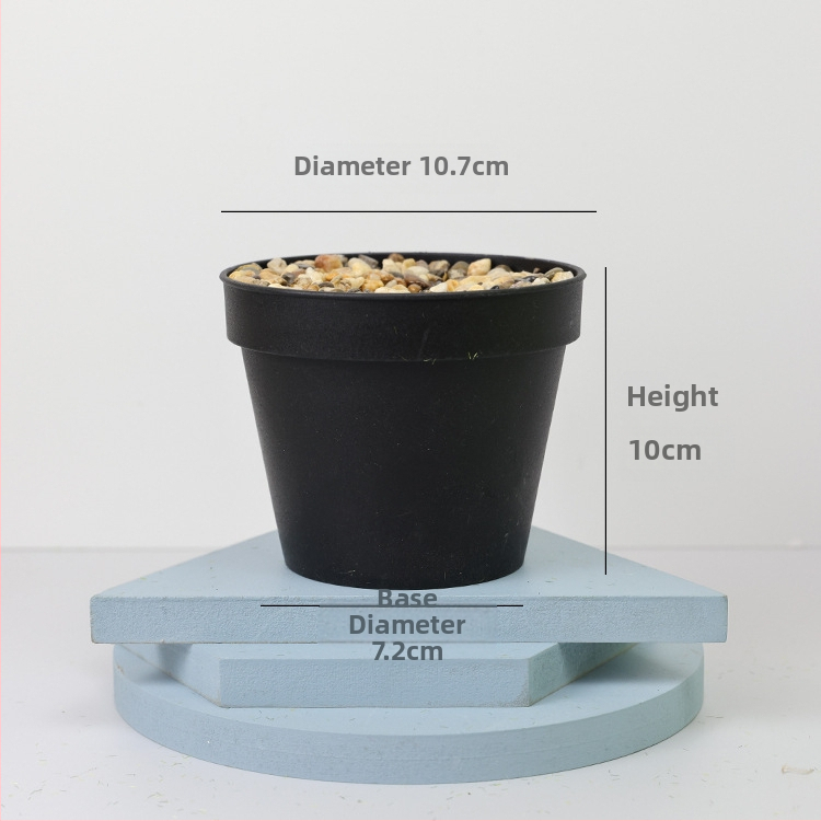 Пластмасова саксия за цветя с ръчно плетени вълнени детайли за настолна и автомобилна ароматерапия (Марка: Друг; Материал: Пластмасови суровини; Изработка: Пластмасови изделия; Вид: Голям национален стандарт)