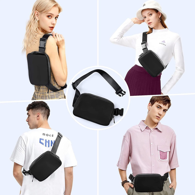 Sportska pojas torba - najlon, prozračna, vodootporna, ultralagana, unisex