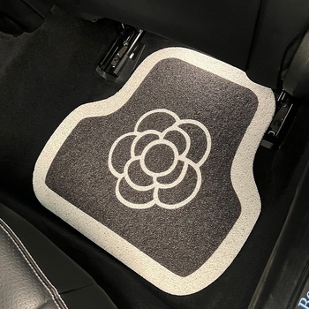 Automobiļa kāju paklājs ar vadu cilpu – vispārēja saderība, logotips drukāts, griežams, viegli kopjams, pretslīdēšana