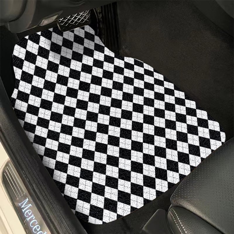 Automobiļa kāju paklājs ar vadu cilpu – vispārēja saderība, logotips drukāts, griežams, viegli kopjams, pretslīdēšana