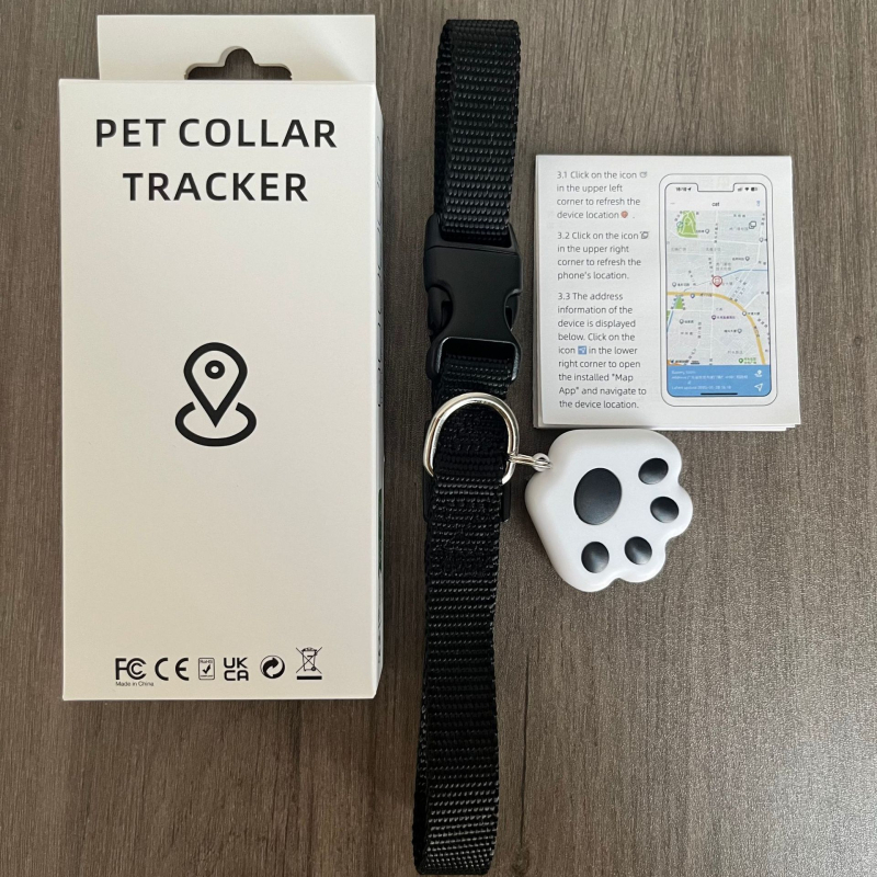 Θήκη σιλικόνης για κολάρο κατοικίδιου με εντοπιστή τύπου AirTag – μοντέλο ltemX Locator, Bluetooth 5.0, 220mAh, ABS+PC+σιλικόνη, βάρος 9,5 g