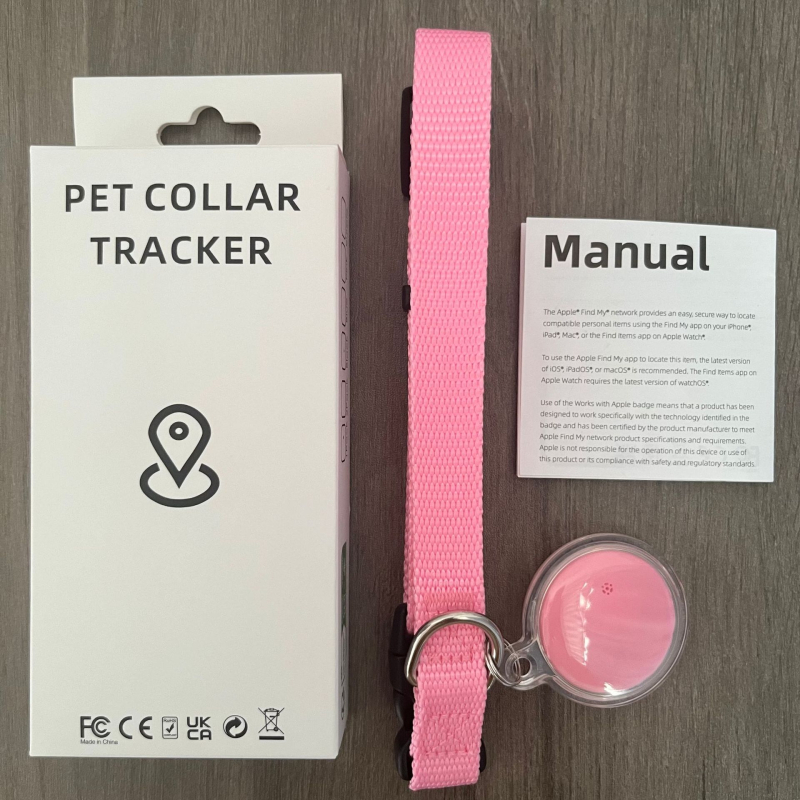 Θήκη σιλικόνης για κολάρο κατοικίδιου με εντοπιστή τύπου AirTag – μοντέλο ltemX Locator, Bluetooth 5.0, 220mAh, ABS+PC+σιλικόνη, βάρος 9,5 g