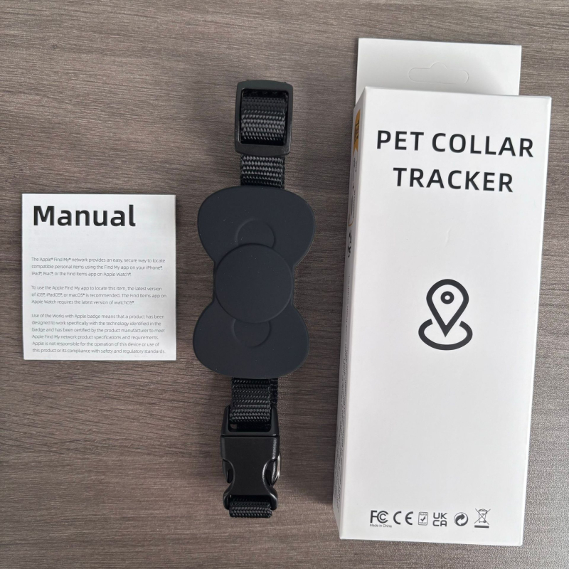 Θήκη σιλικόνης για κολάρο κατοικίδιου με εντοπιστή τύπου AirTag – μοντέλο ltemX Locator, Bluetooth 5.0, 220mAh, ABS+PC+σιλικόνη, βάρος 9,5 g