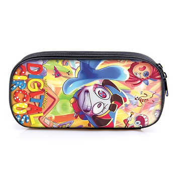 Μολυβοθήκη με πολλαπλά διαμερίσματα, Oxford υλικό, Unisex, Καρτούν σχέδιο, Μεγάλη χωρητικότητα