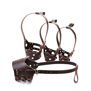 Odinė šunų snukio kaukė su antiįkandimo ir anti-laužymo funkcijomis, užkerta kelią chaotiškam valgymui