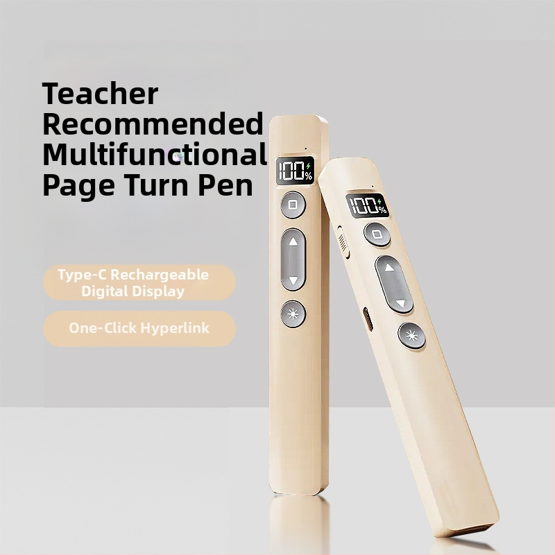 Xinlin PPT писалка за превъртане на страници с лазерен указател, зареждаща, ABS корпус, универсална съвместимост, лого отпечатано