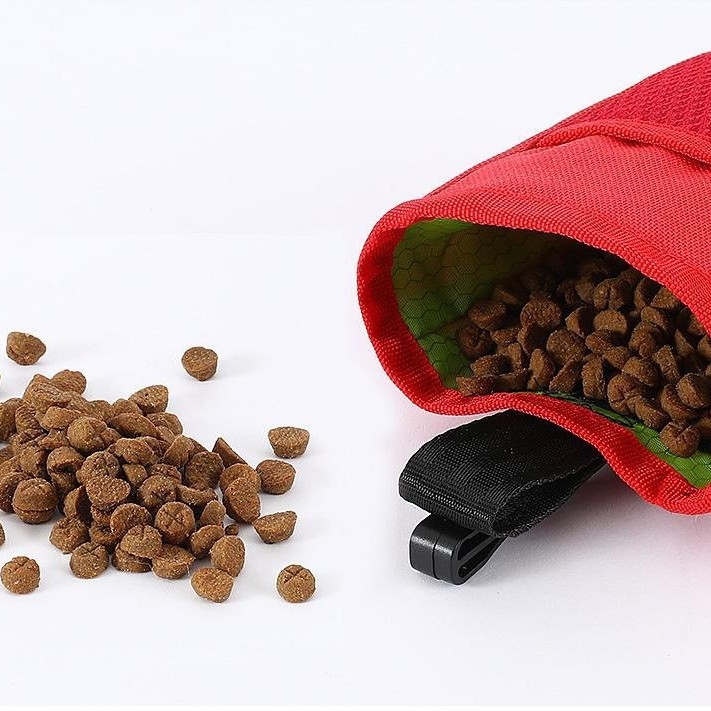 Τσαντάκι μέσης εκπαίδευσης κατοικίδιων για υπαίθρια χρήση - ύφασμα Oxford, αδιάβροχο, ανθεκτικό στη φθορά, για τροφή σκύλων και εξοπλισμό εκπαίδευσης