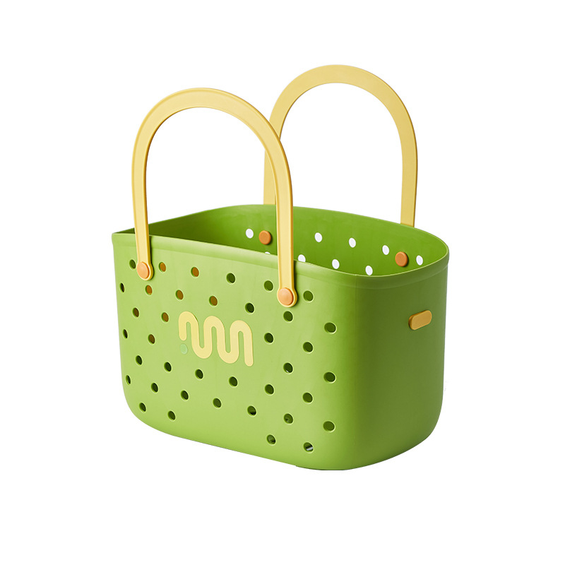 Dopamine kézi kosár - Sokoldalú PP bevásárlókosár, Modell Dopamine Hand Basket, Modern egyszerű stílus