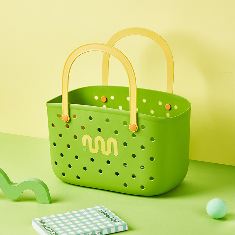 Dopamine kézi kosár - Sokoldalú PP bevásárlókosár, Modell Dopamine Hand Basket, Modern egyszerű stílus
