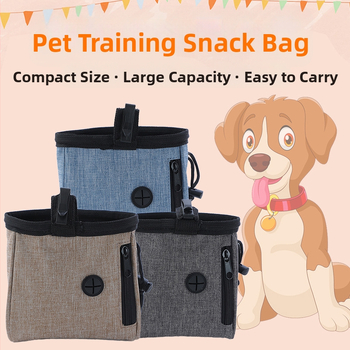 Τσαντάκι λιχουδιών εκπαίδευσης κατοικίδιων, από Oxford ύφασμα, χωρητικότητα 500 g, μεσαία μαλακή υφή