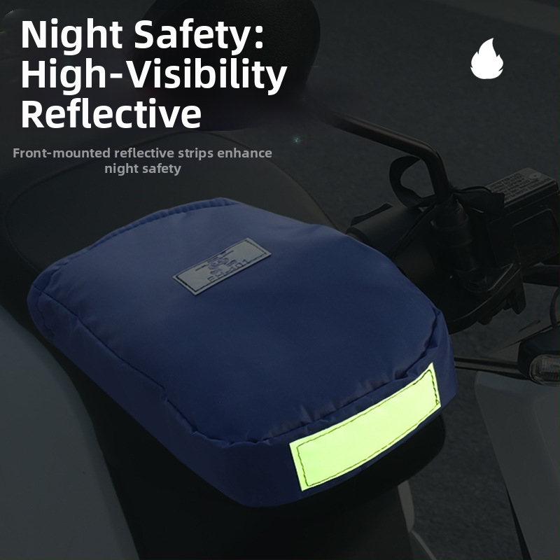 Naidun bao Зимни ръкавици за ръкохватки на електрически превозни средства, водоустойчиви и топли