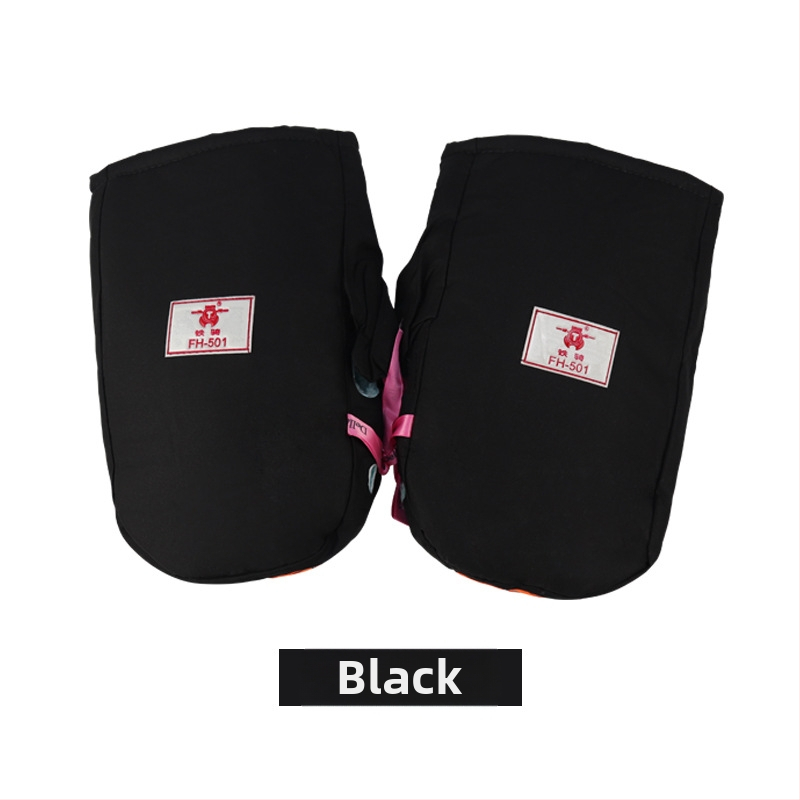 Naidun bao Zimné rukavice na riadidlá pre elektrické vozidlá, nepremokavé a teplé