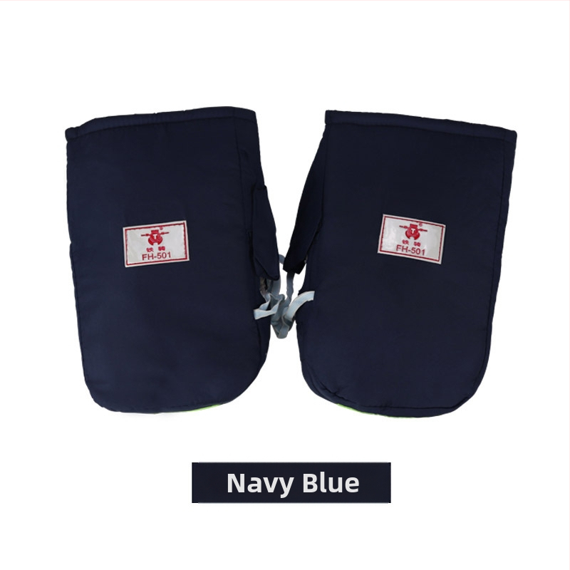 Naidun bao Zimné rukavice na riadidlá pre elektrické vozidlá, nepremokavé a teplé