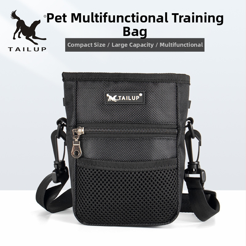 Поясна чанта за кучешка храна за тренировки, оксфорд плат, чанта за домашни любимци
