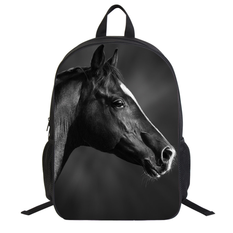 Училищна раница с 3D принт на паяк, ултралека полиестерна раница за училище, презрамки с въздушна подложка, намаляване на натоварването, подходяща за първи–втори клас