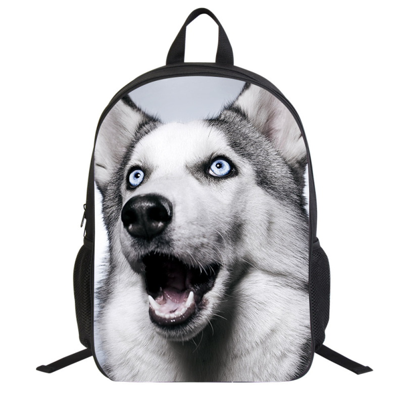 Училищна раница с 3D принт на паяк, ултралека полиестерна раница за училище, презрамки с въздушна подложка, намаляване на натоварването, подходяща за първи–втори клас