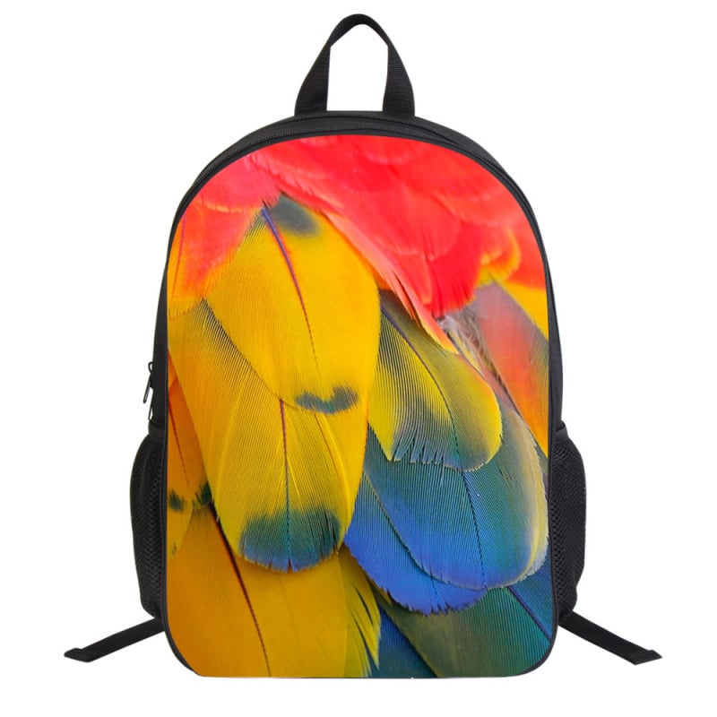 Училищна раница с 3D принт на паяк, ултралека полиестерна раница за училище, презрамки с въздушна подложка, намаляване на натоварването, подходяща за първи–втори клас