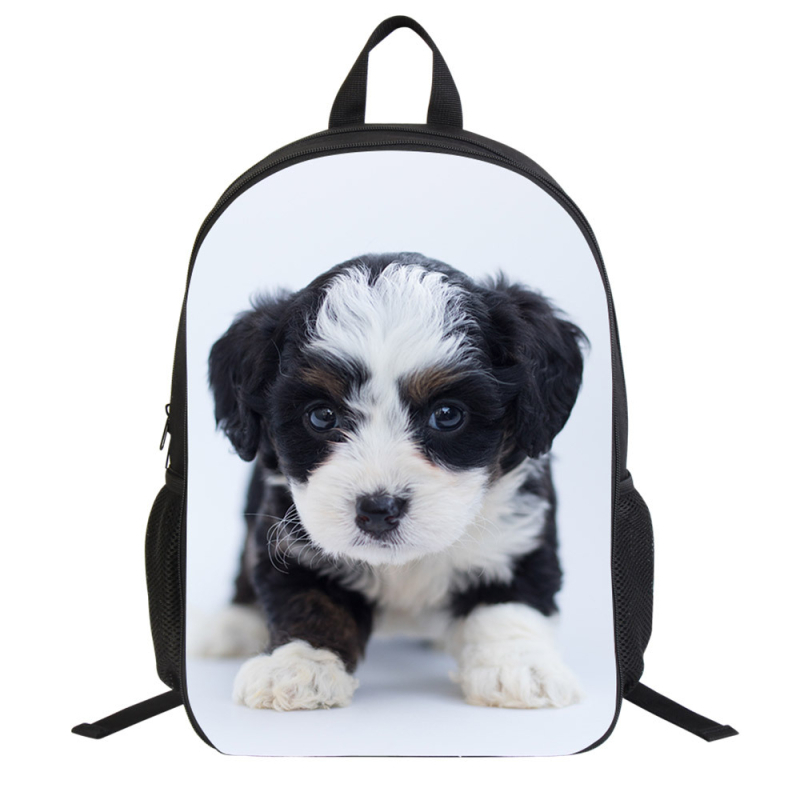 Училищна раница с 3D принт на паяк, ултралека полиестерна раница за училище, презрамки с въздушна подложка, намаляване на натоварването, подходяща за първи–втори клас