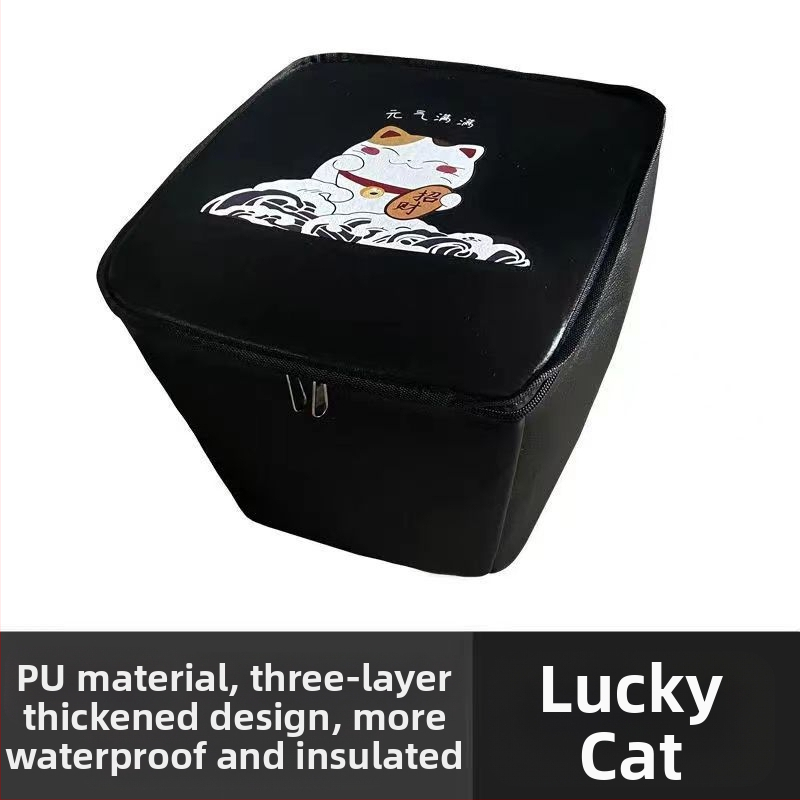 Priekinis krepšys elektriniam dviračiui, poliesterio pluoštas, su įdėklu, Jia Ning