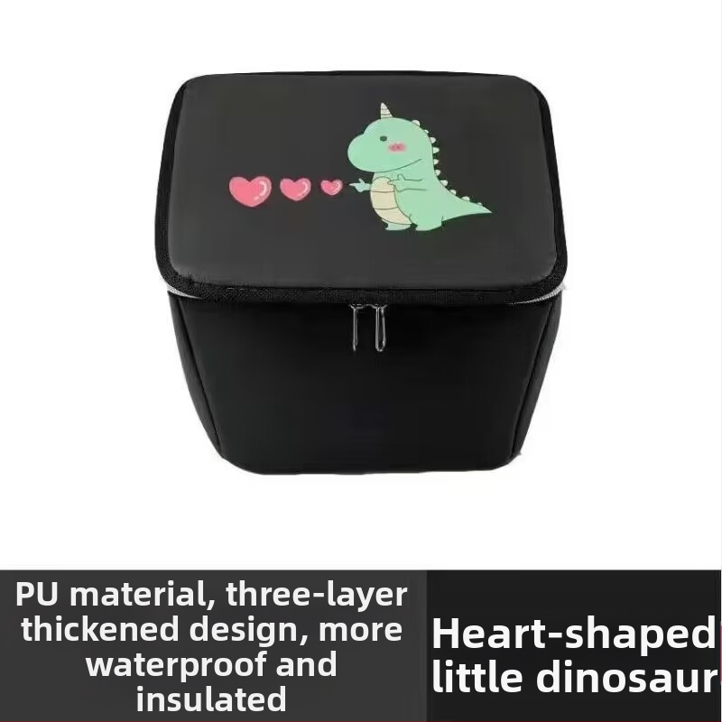 Priekinis krepšys elektriniam dviračiui, poliesterio pluoštas, su įdėklu, Jia Ning