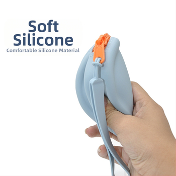 Θήκη ταξιδιού από σιλικόνη – μοντέλο NH984-6, μορφή τσάντας χειρός, υλικό σιλικόνη, αποθήκευση καλλυντικών και μικροαντικειμένων