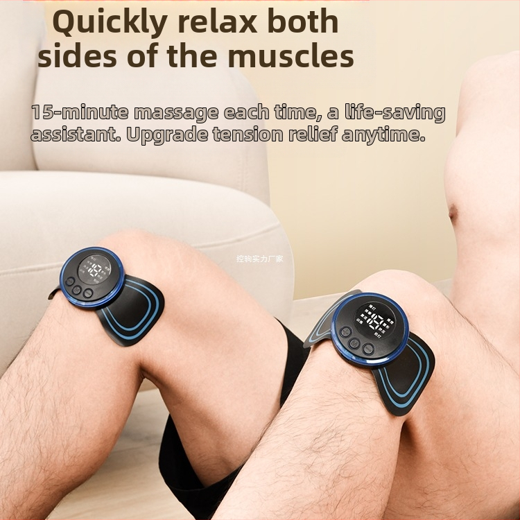 Масажор за шийния отдел на гръбначния стълб, JZAMT01, презареждаем, 1 масажен контакт, мини плака за масаж, пулсова акупунктура