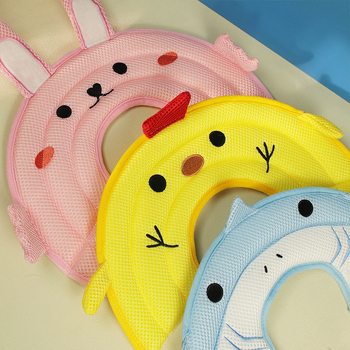 Γάτα Μετεγχειρητικό Μαλακό Ελιζαμπετιανό Κολάρο — Προστατευτικό Κάλυμμα, Καρτούν Σχέδιο, Υλικό Διπλής Σύνθεσης: Βαμβακερό Νήμα + Σφουγγάρι, Στυλ Πριγκίπισσα