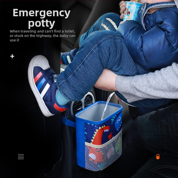 Κουτί αποθήκευσης για πίσω κάθισμα αυτοκινήτου, κρεμαστό, cartoon σχέδιο, αδιάβροχο ύφασμα Oxford, με εκτύπωση λογοτύπου