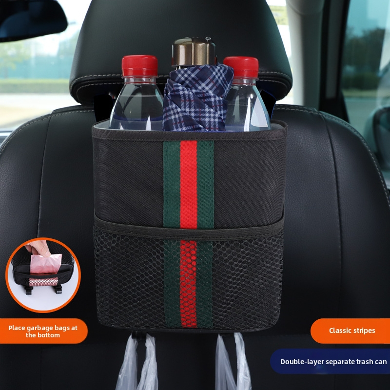 Automobiļa aizmugures sēdekļa karājas uzglabāšanas kārba, karikatūras dizains, ūdensizturīgs Oxford audums, ar logotipu