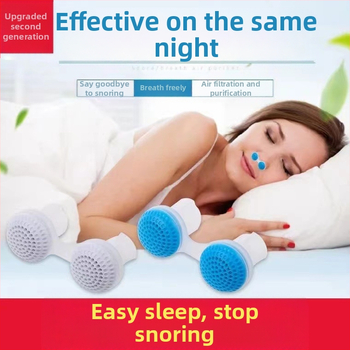 Silikon orrklipsz horkolás elleni eszköz, minimalist design, Kína eredetű