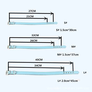 Κολάρο σκύλου από PU δέρμα, καρτούν στυλ, διαμαντένιο κούμπωμα, έτοιμο προς χρήση