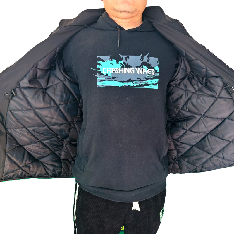 LUYANG Палто за кучета от полиестер, ветроустойчиво и водоустойчиво, против драскотини, с голям джоб, за тренировки