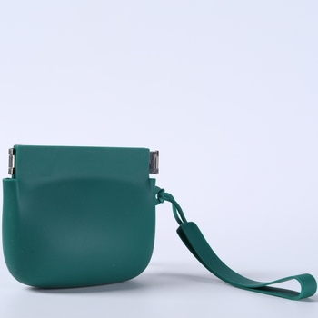 Θήκη νομισμάτων από σιλικόνη με μεταλλικά εξαρτήματα, στυλ τσάντας χεριού, Μοντέλο 65, πολυλειτουργική αποθήκευση για ταξίδια, καλλυντικά, φάρμακα και καραμέλες.