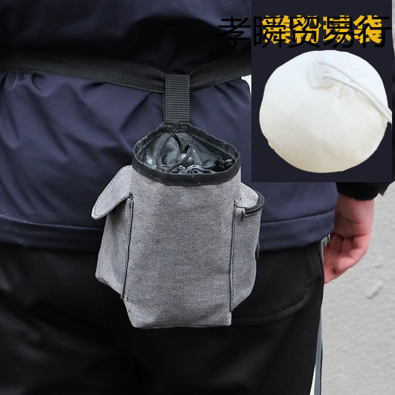 Чанта за магнезиев прах – поясна чанта за катерене и боулдъринг, полиестер