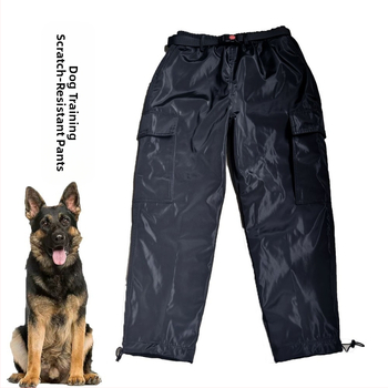 K9 suņu apmācību veste, ūdensnecaurlaidīgs neilons, bieza auduma, rāvējslēdzējs, bez kapuces, vairāk kabatas