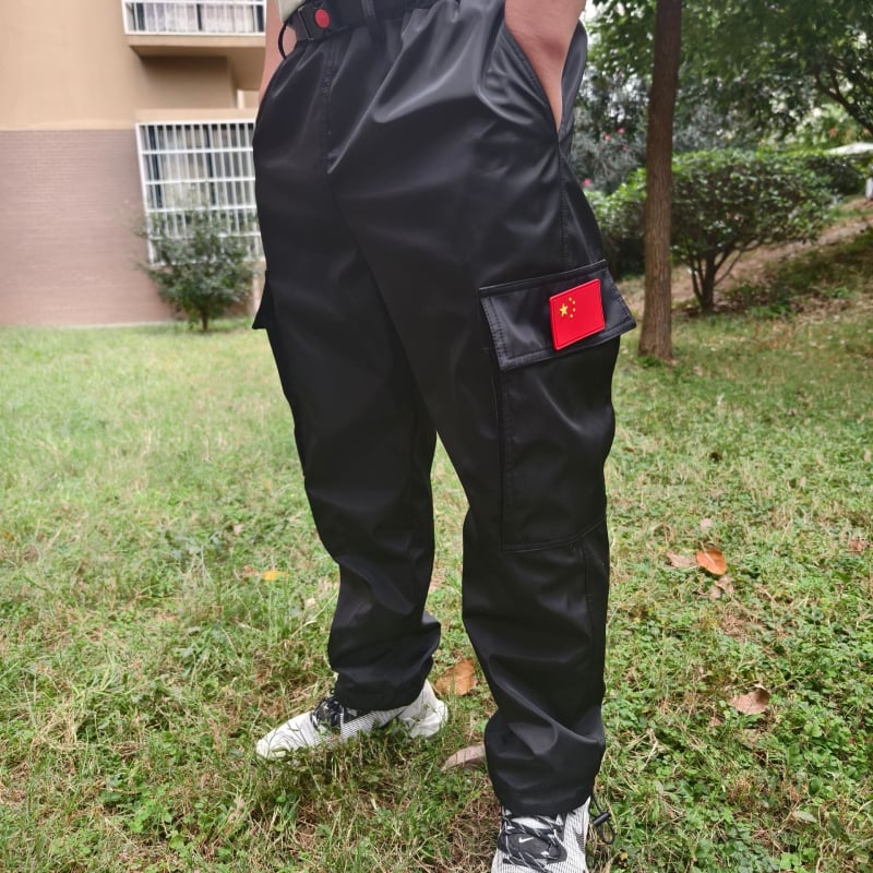 K9 suņu apmācību veste, ūdensnecaurlaidīgs neilons, bieza auduma, rāvējslēdzējs, bez kapuces, vairāk kabatas