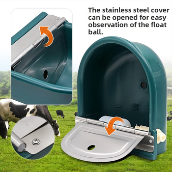 Πλαστικό μπολ ποτίσματος τύπου φλοτέρ για βοοειδή, άλογα και γάιδαρους, αυτόματη συσκευή ποτίσματος