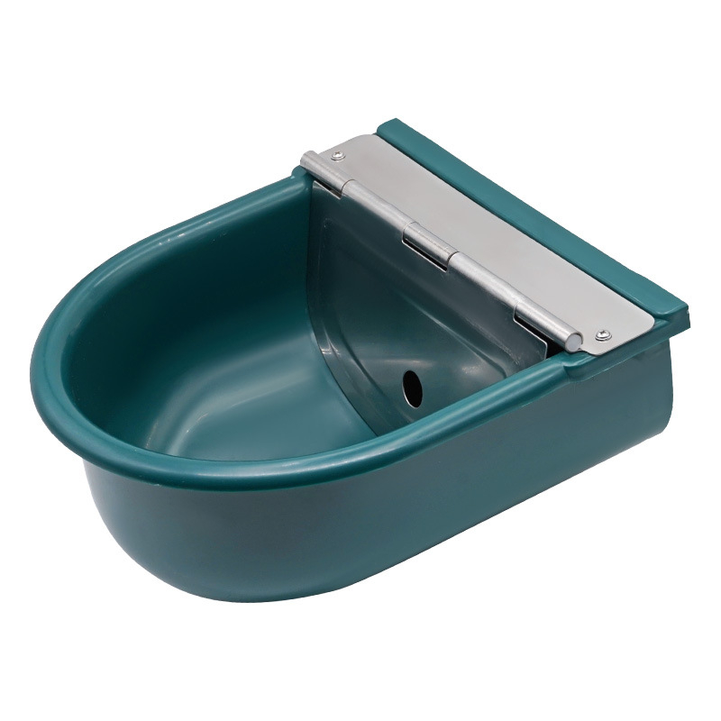 Пластмасова питейна купа с поплавък за крави, коне и осли, автоматична система за напояване