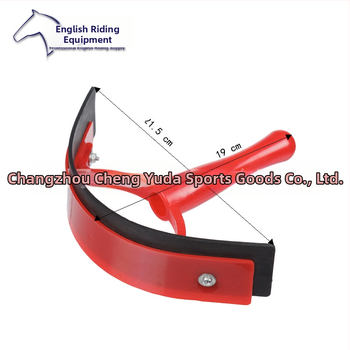 Βούρτσα αλόγου, PP πλαστικός σκραπερ ιδρώτα, 100 τεμάχια