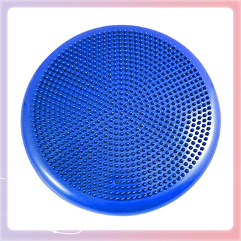 Μπάλα γιόγκα με μαξιλαράκι μασάζ εξισορρόπησης και ημιπερικύκλια μπάλα μασάζ για αρχάριους – Υλικό TPE, 0,8 kg, φουσκώνει