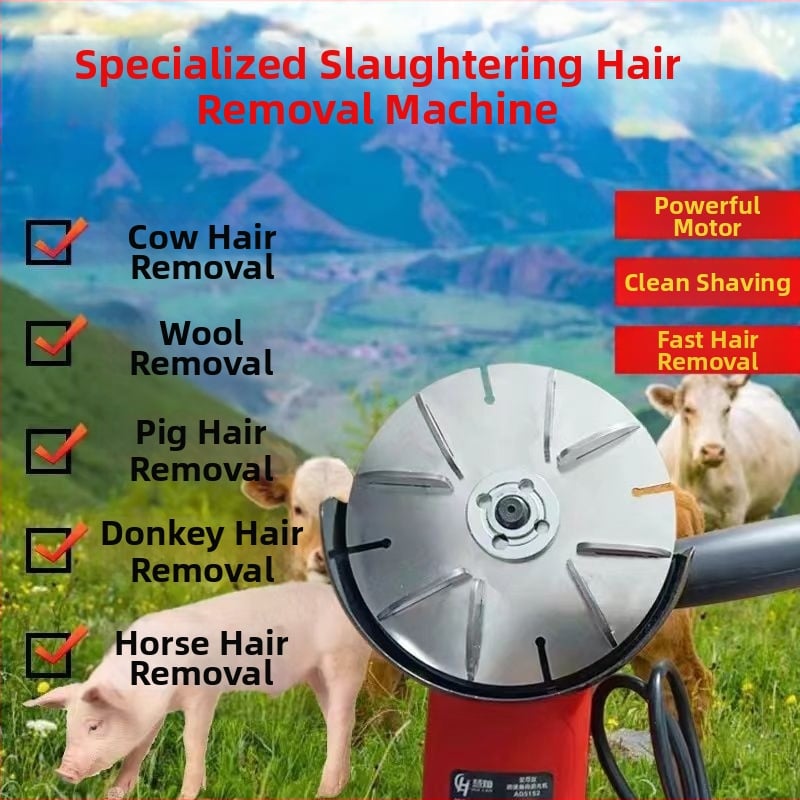 Електрически ъглошлайф за животновъдство – премахване на косми от свине и полиране на овча вълна, неръждаема стомана (Материал: неръждаема стомана; Приложение: Земеделие; Марка: Друг)